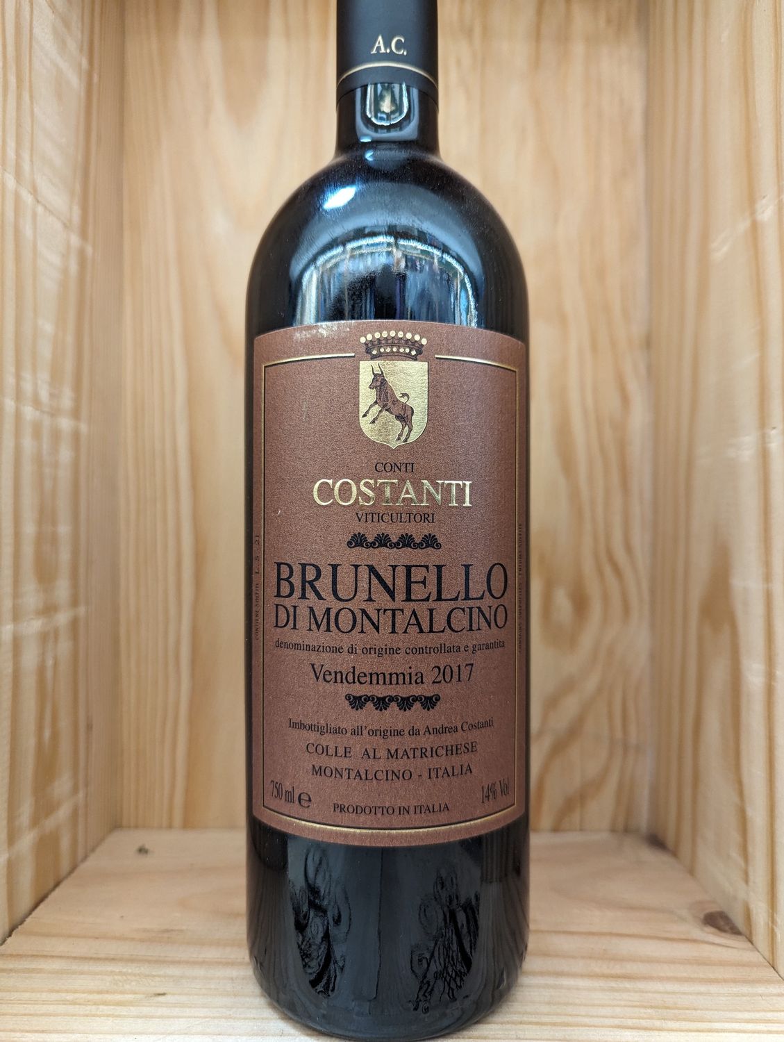 COSTANTI BRUNELLO DI MONTALCINO 2017 WINE ENTHUSIAST 97