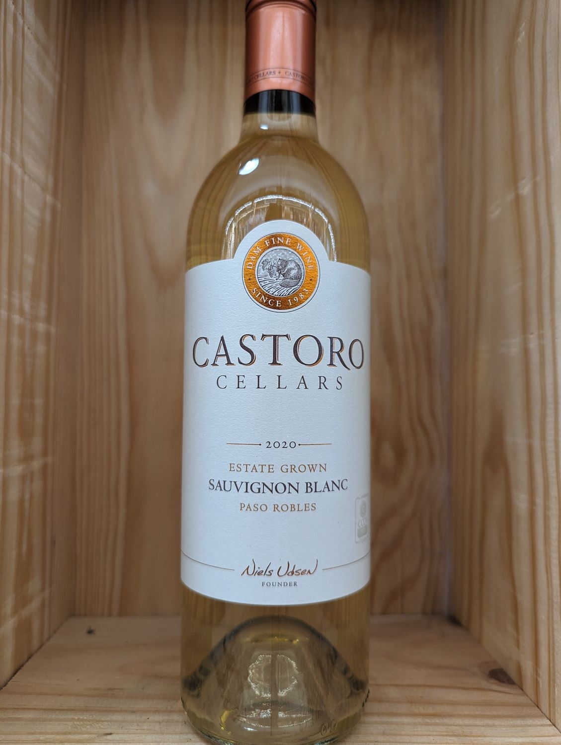 CASTORO CELLARS PASO ROBLES SAUVIGNON BLANC 2020 WINE ENTHUSIAST 90