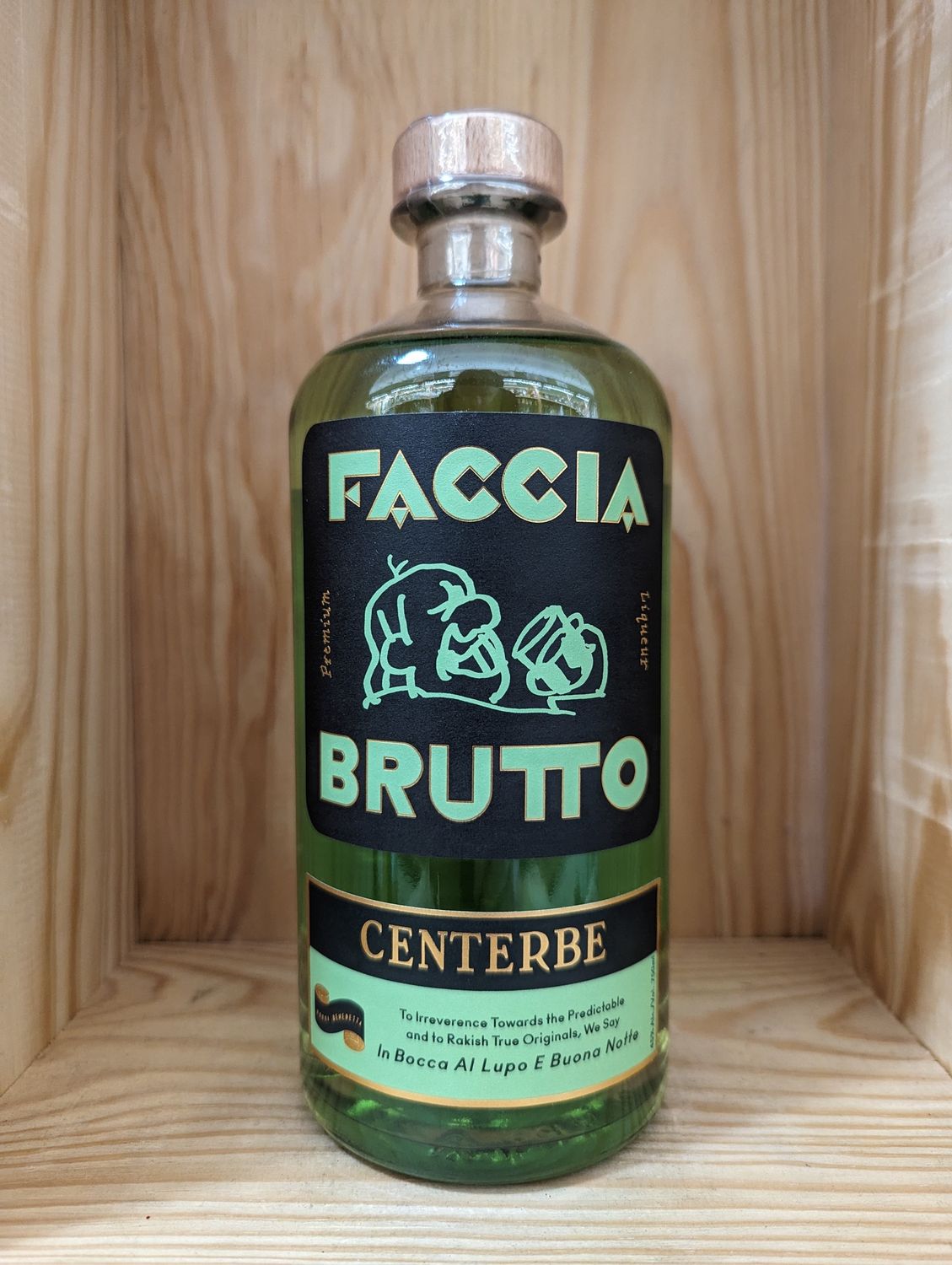 FACCIA BRUTTO CENTERBE BOTANICAL LIQUOR