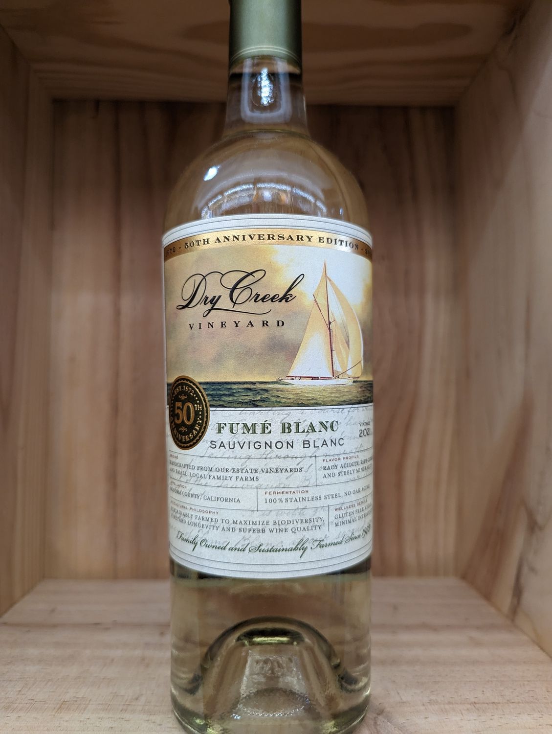 DRY CREEK SONOMA COUNTY FUME BLANC 2019 WINE SPECTATOR 91
