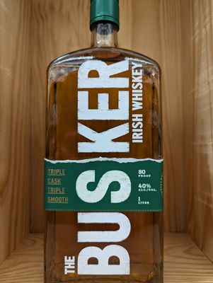 THE BUSKER TRIPLE CASK TRIPLE SMOOTH IRISH WHISKEY 1.75L