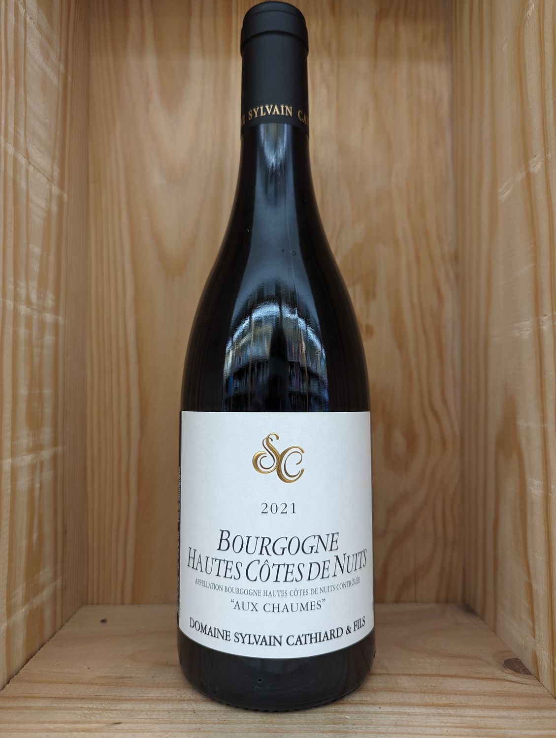 DOMAINE SYLVAIN CATHIARD &amp; FILS BOURGOGNE HAUTES COTES DE NUITS &quot;AUX CHAUMES&quot; 2021