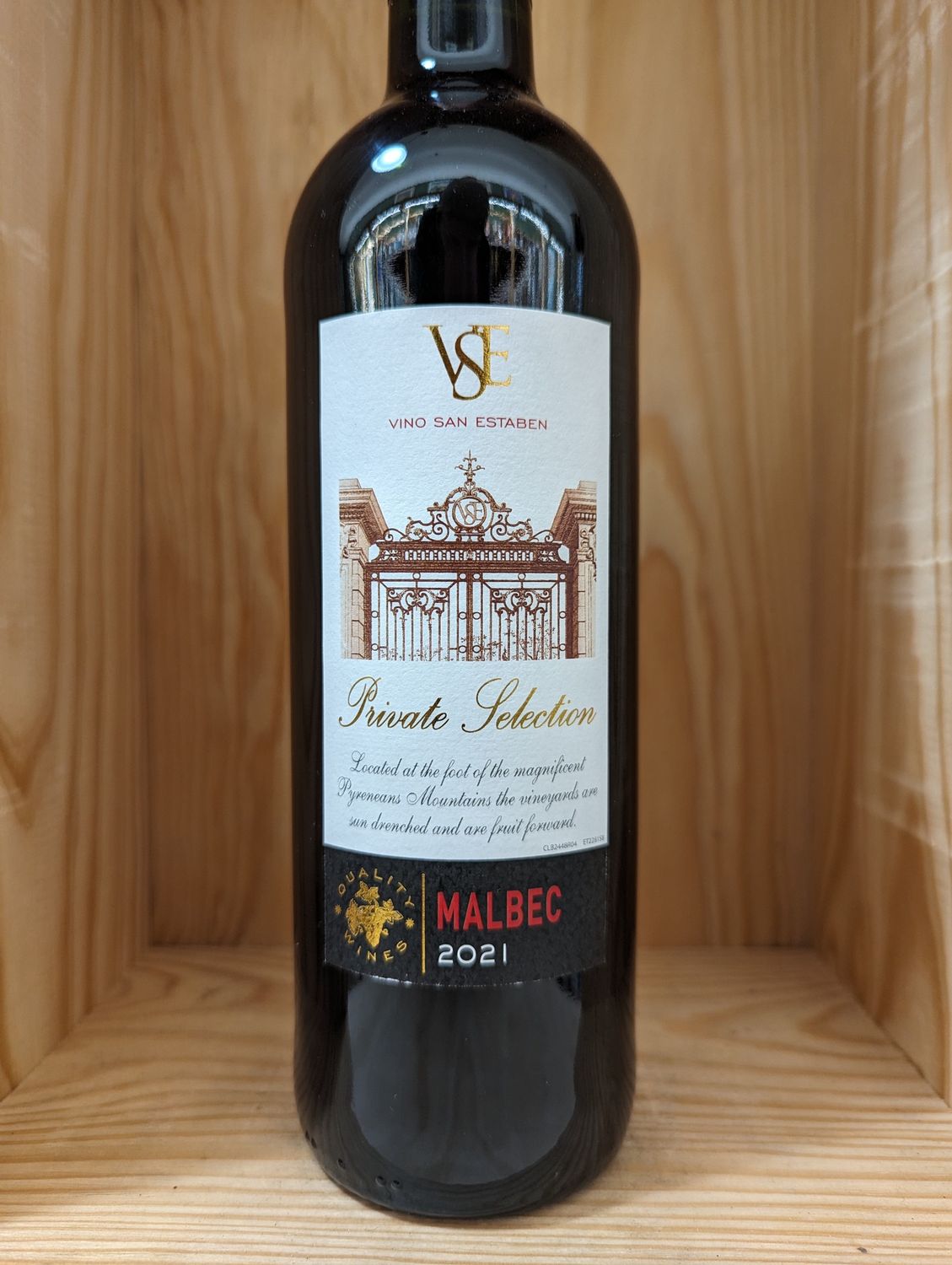 VINO SAN ESTABEN PRIVATE SELECTION MALBEC 2021