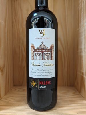 VINO SAN ESTABEN PRIVATE SELECTION MALBEC 2021