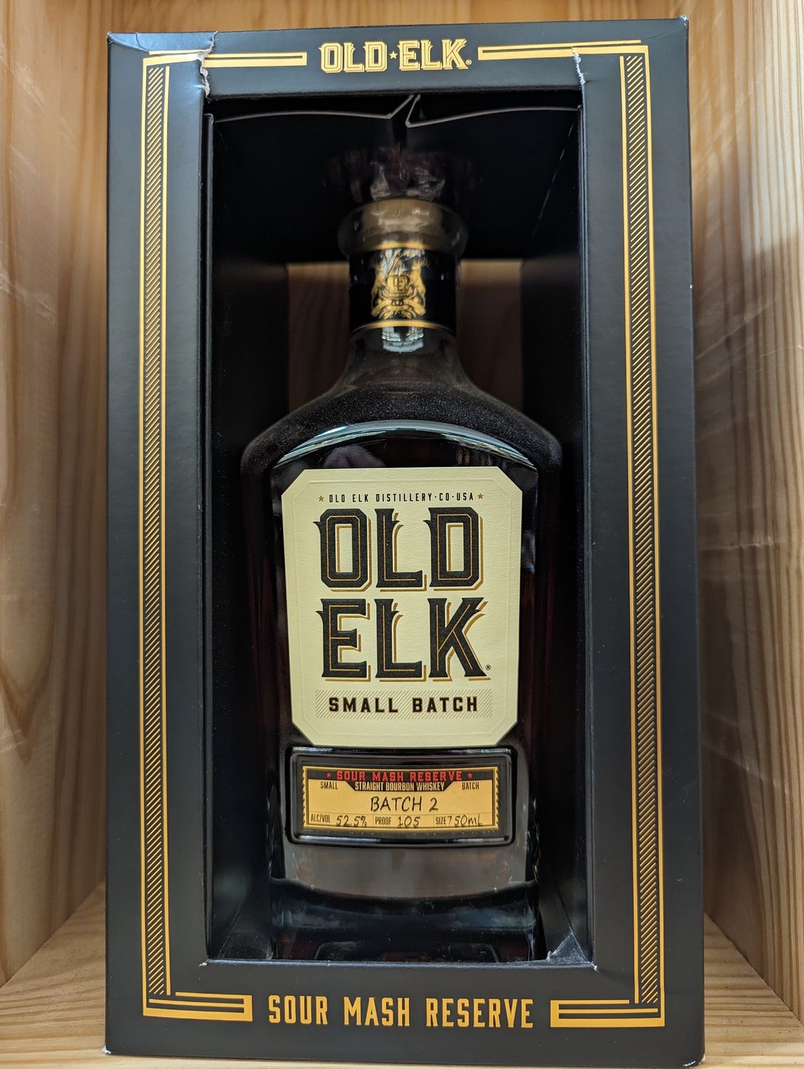 OLD ELK SMALL BATCH SOUR MASH RESERVE BATCH 2 - 750ML