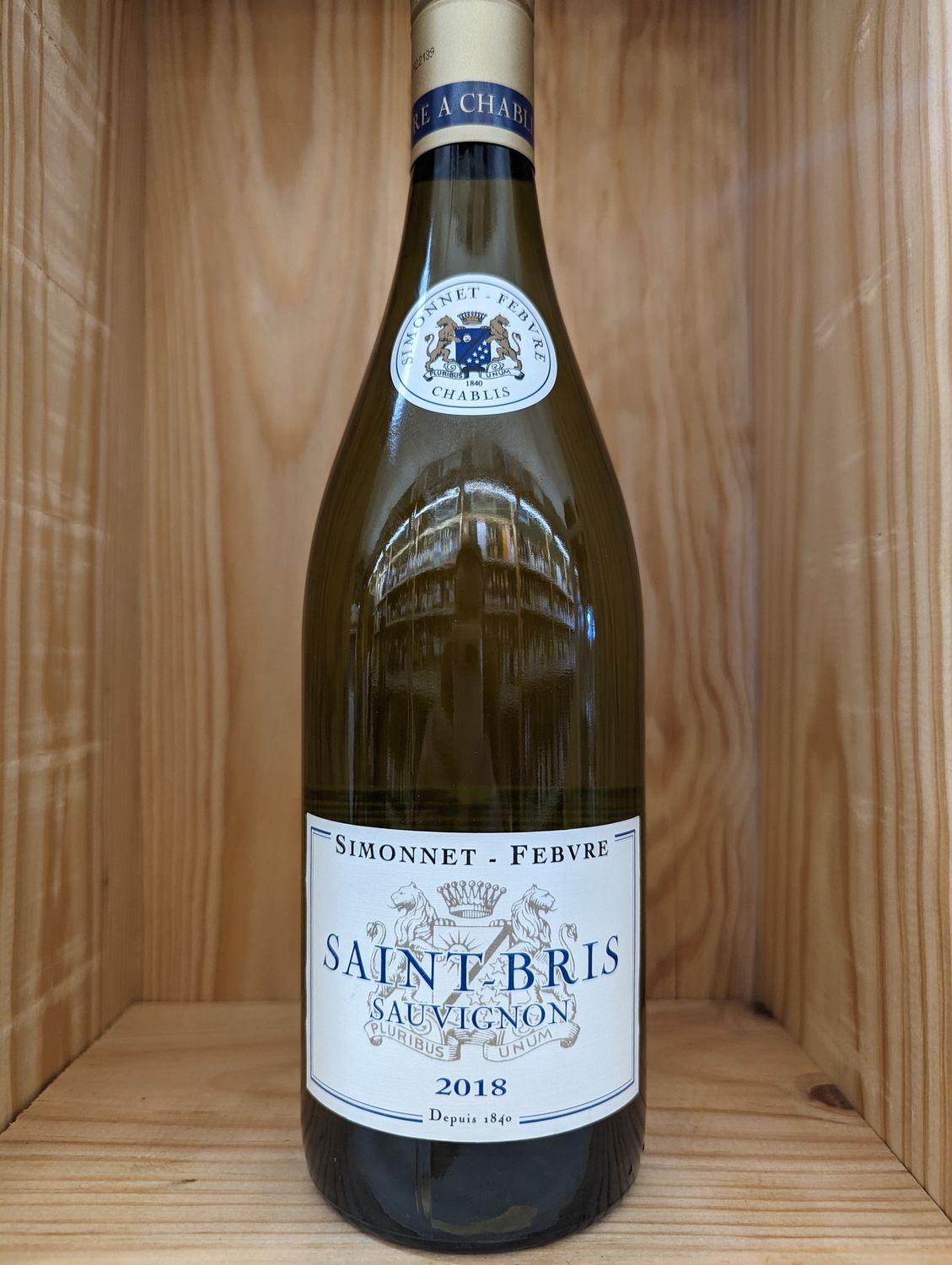SIMONNET-FEBVRE SAINT BRIS SAUVIGNON 2018