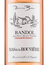 DOMAINES BUNAN MAS DE LA ROUVIERE BANDOL ROSE 2024 (ORGANIC &amp; VEGAN) WINE SPECTATOR 91 POINTS