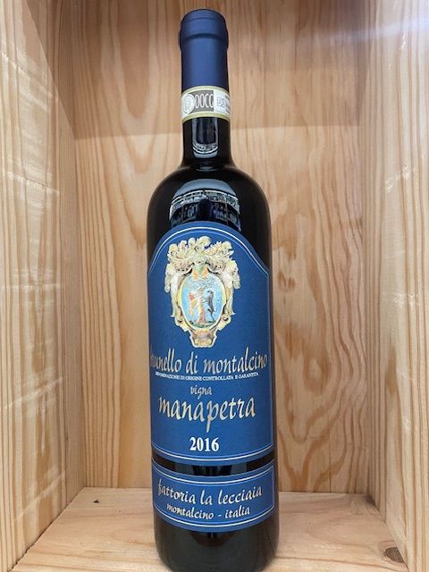 FATTORIA LA LECCIAIA VIGNA MANAPETRA BRUNELLO DI MONTALCINO 2016 JAMES SUCKLING 95