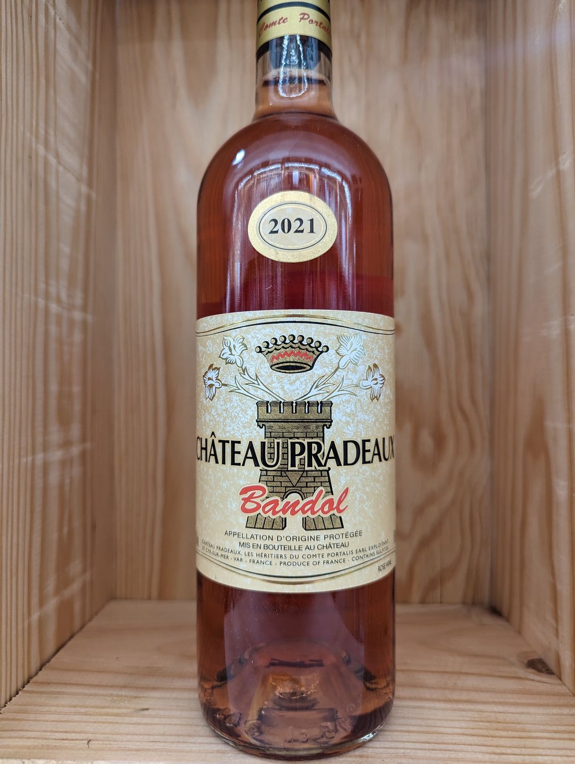 CHATEAU PRADEAUX BANDOL ROSE 2022 WINE ADVOCATE 93