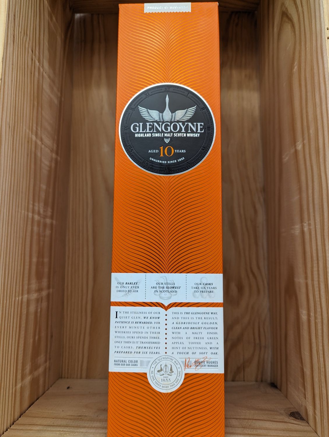 GLENGOYNE 10 YEAR HIGHLAND SINGLE MALT SCOTCH 750ML