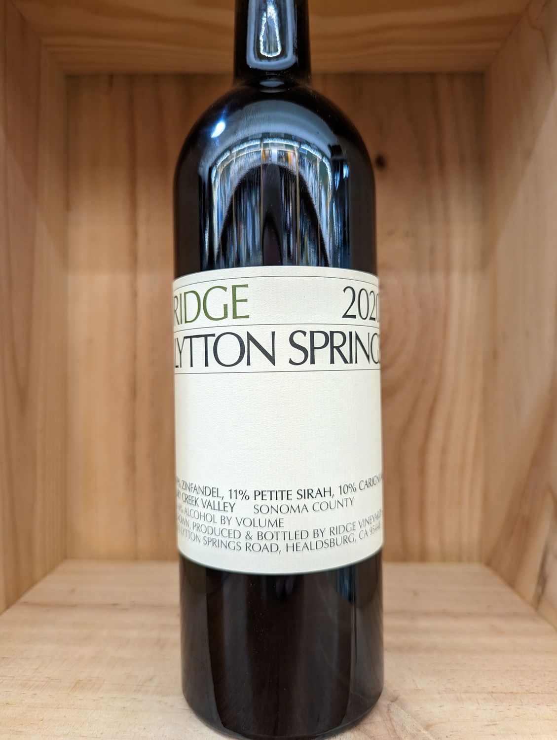RIDGE LYTTON SPRINGS ZINFANDEL DRY CREEK VALLEY 2021