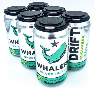WHALERS DRIFT CUCUMBER LIME SELTZER 6PK CANS - 6 PK