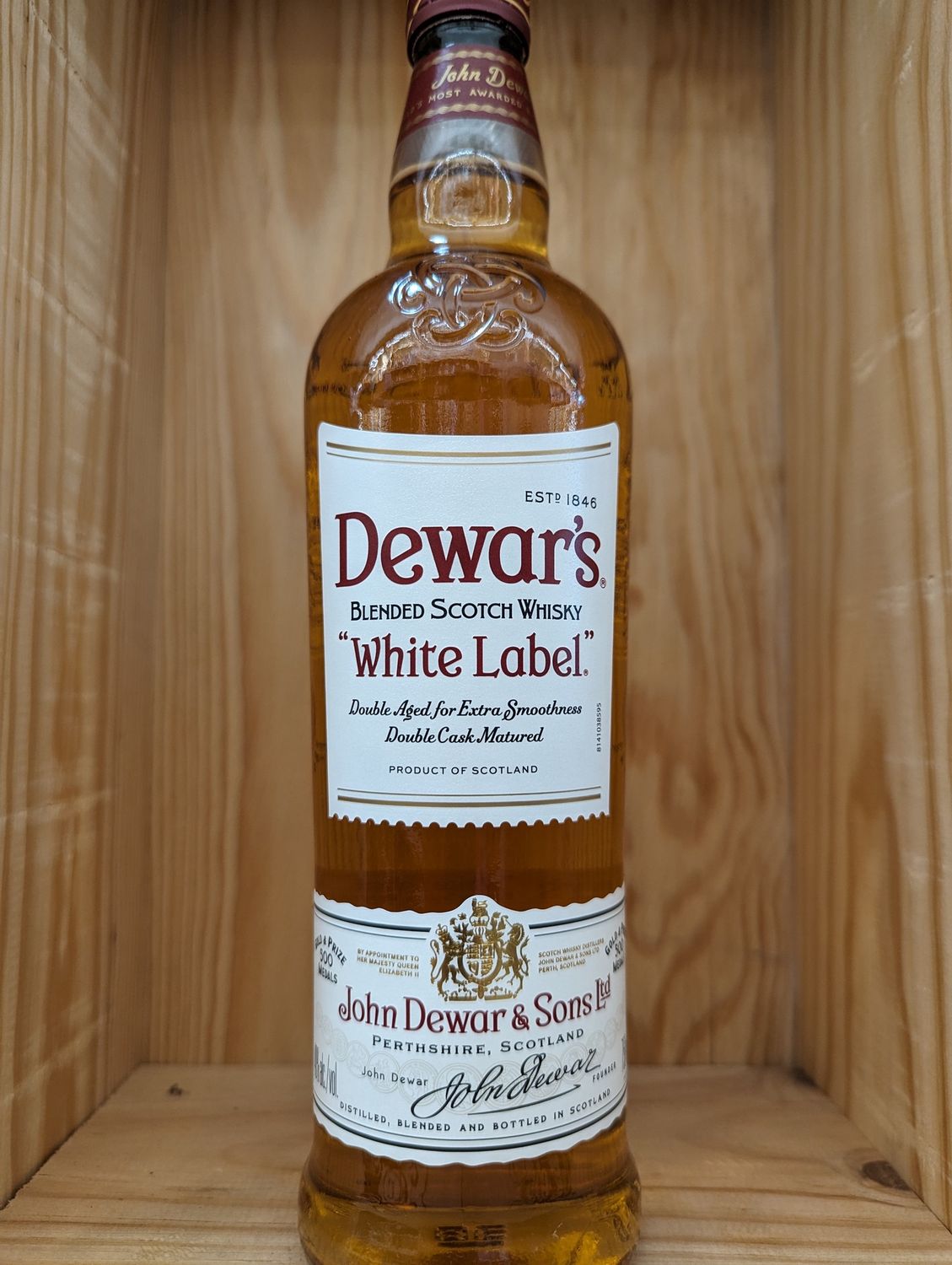 DEWAR&#39;S SCOTCH 750ML