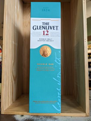 THE GLENLIVET SINGLE MALT-12 YR 750ML - 750ML