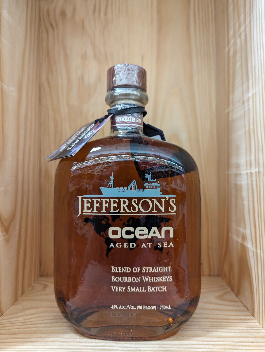 JEFFERSON&#39;S AGED AT OCEAN BOURBON WHISKEY - 750ML