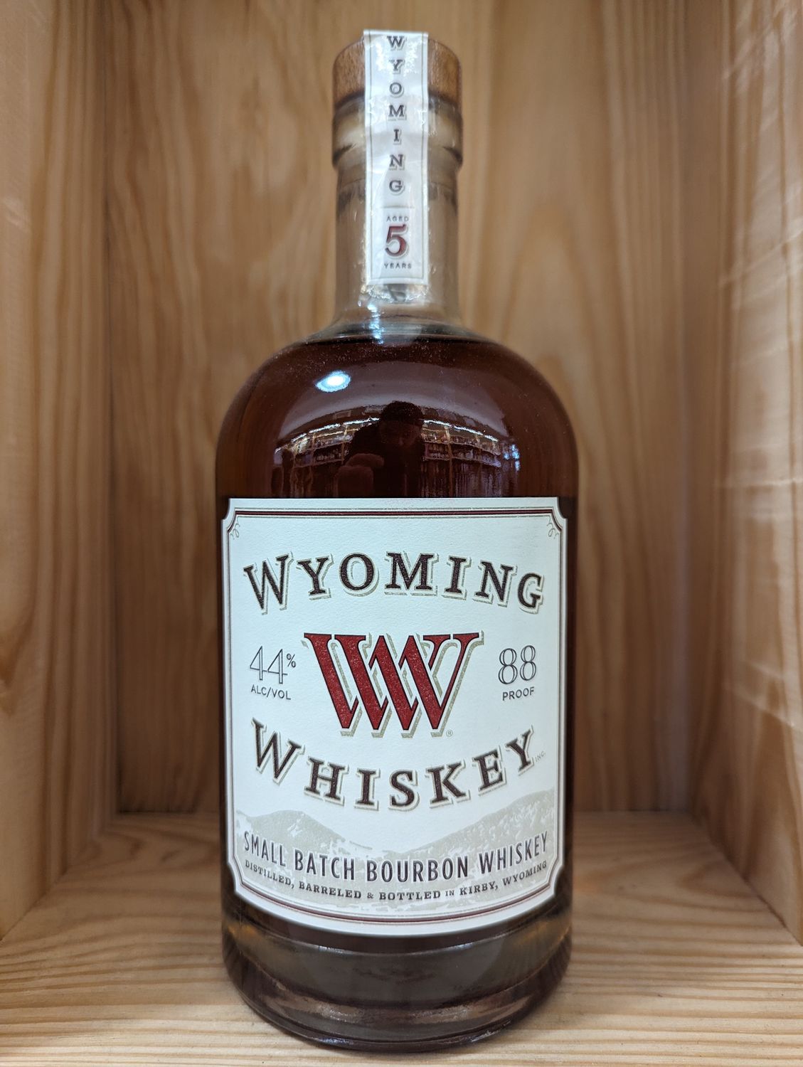 WYOMING 5 YEAR SMALL BATCH BOURBON WHISKEY  - 750ML