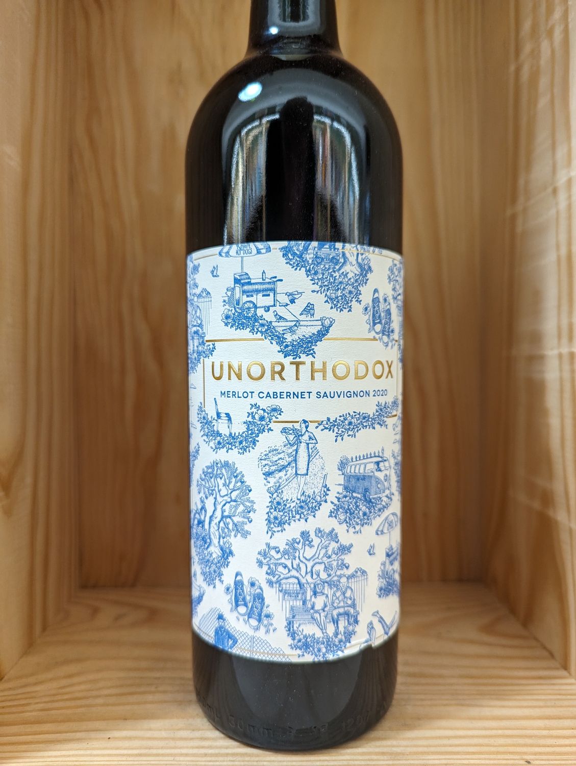 UNORTHODOX MERLOT CABERNET SAUVIGNON KOSHER SOUTH AFRICA 2020 - 750ML