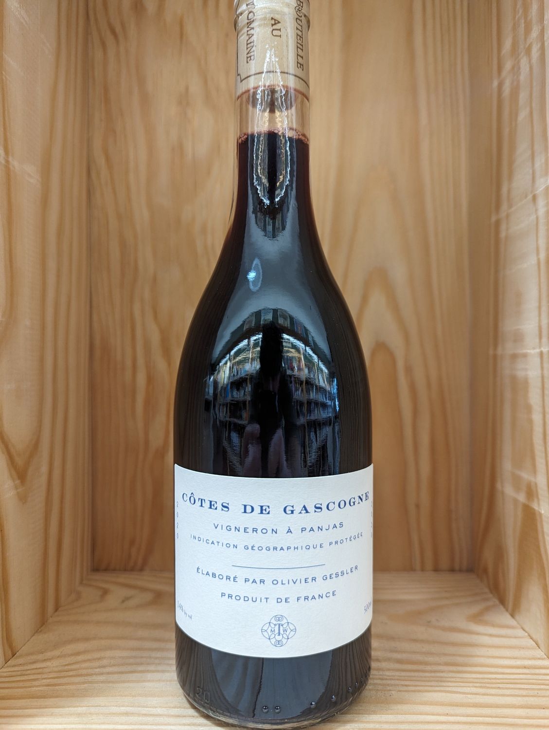 MARY TAYLOR ELABORE PAR OLIVIER GESSLER COTES DE GASCOGNE ROUGE 2020 500ML
