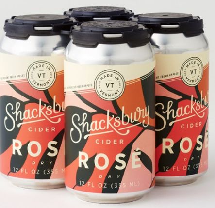 SHACKSBURY ROSE CIDER 4PK