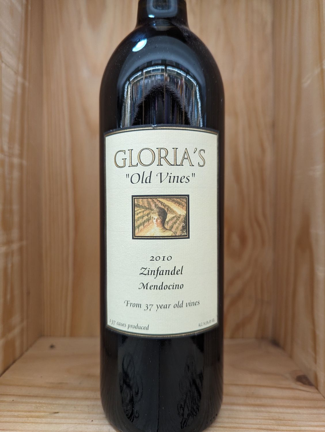 GLORIA&#39;S OLD VINES ZINFANDEL 2010 - 750ML