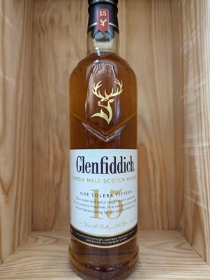 GLENFIDDICH SINGLE MALT 15 YEAR SOLERA CASK