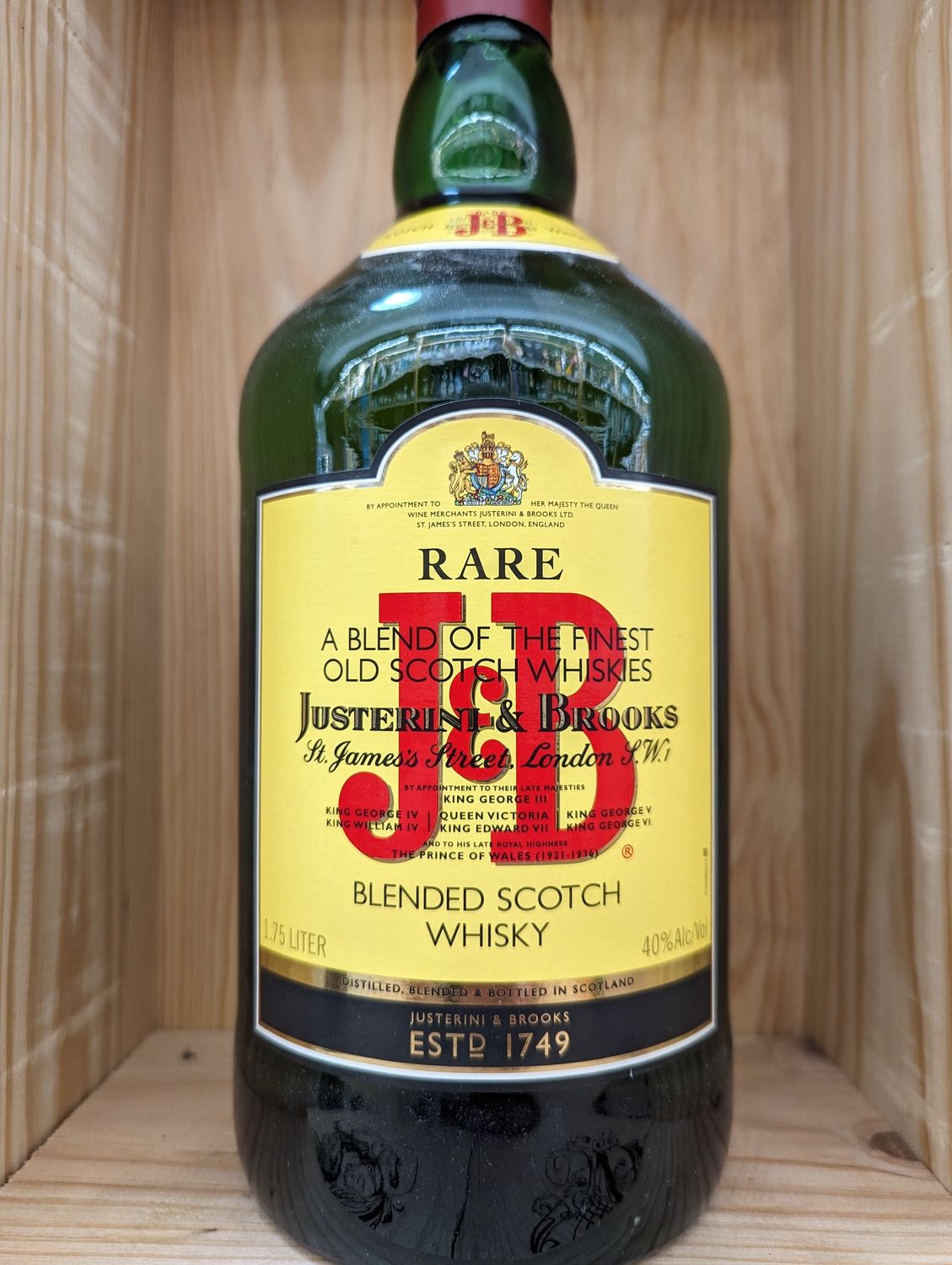 J &amp; B Scotch 1.75 - 1.75