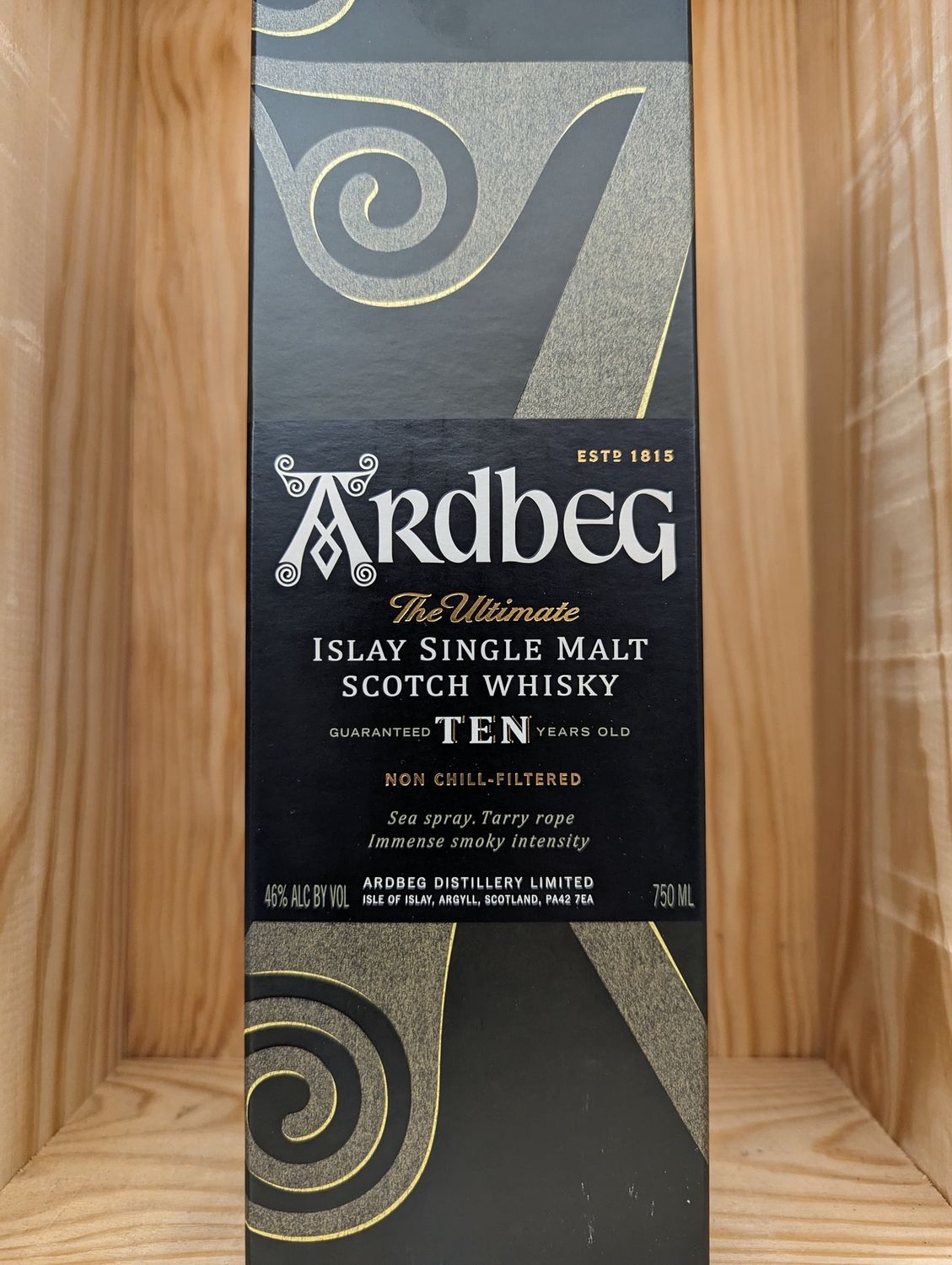 ARDBEG ISLAY SINGLE MALT SCOTCH 10  - 750ML