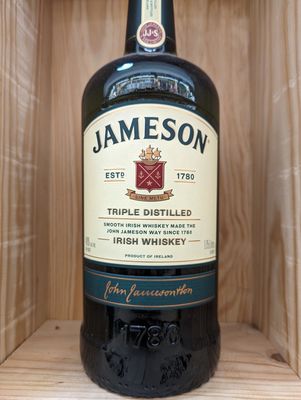 JAMESON IRISH WHISKEY 1.75L