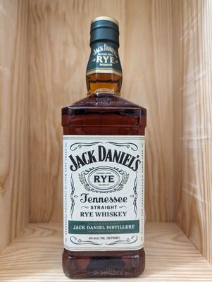 JACK DANIEL&#39;S TENNESSEE RYE WHISKEY 750ML