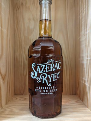 SAZERAC STRAIGHT  RYE WHISKEY - 750ML