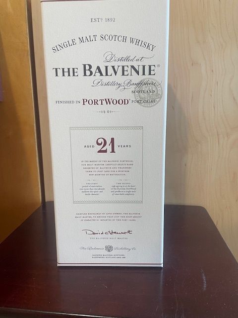 THE BALVENIE PORTWOOD AGED 21 YEARS SINGLE MALT WHISKY