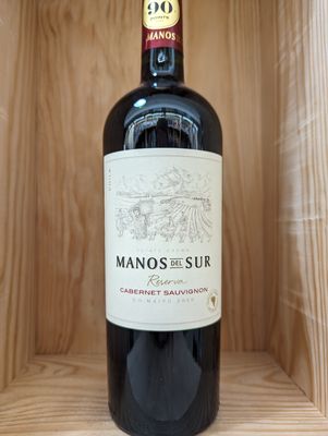 MANOS DEL SUR RESERVA CABERNET SAUVIGNON WS 90