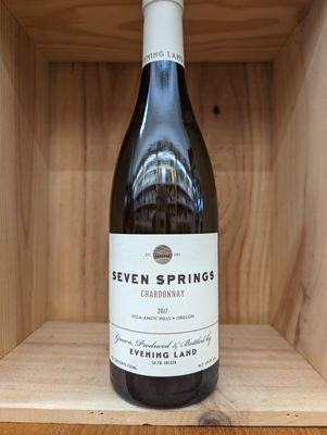 SEVEN SPRINGS EOLA-AMITY HILLS EVENING LAND CHARDONNAY 2019 RP 92 - 750ML