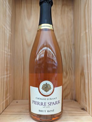 PIERRE SPARR CREMANT D&#39;ALSACE BRUT ROSE TASTING PANEL 91