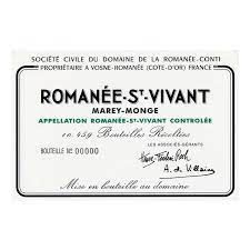 DOMAINE DE LA ROMANEE CONTI SAINT VIVANT 2021