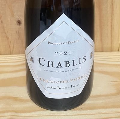 CHRISTOPHE PATRICE CHABLIS 2023