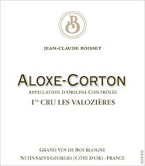 JEAN-CLAUDE BOISSET ALOXE CORTON 1ER CRU LES VALOZIERES 2020 JAMES SUCKLING 95