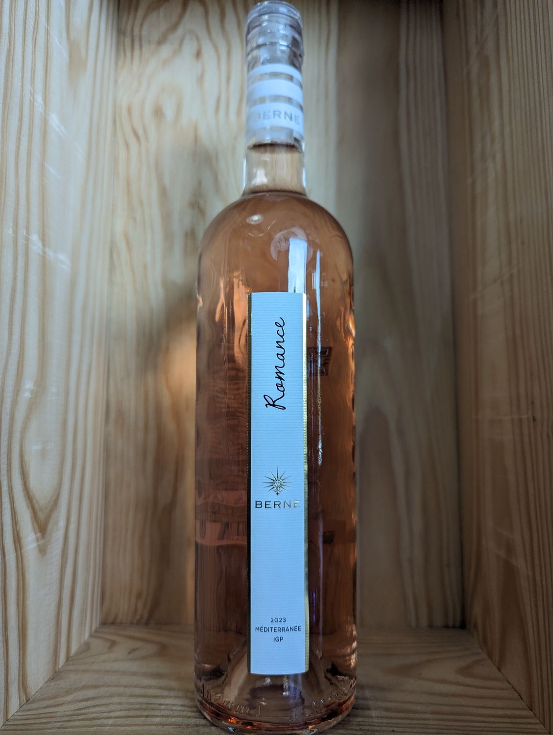 CHATEAU DE BERNE ROMANCE ROSE&#39; MEDITERRANEE 2023  TASTING PANEL 92- 750ML
