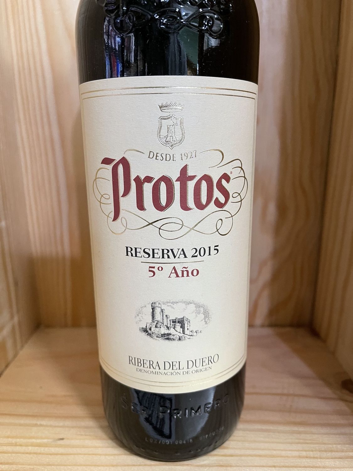 PROTOS RESERVA RIBERA DEL DUERO 2018- 750ML