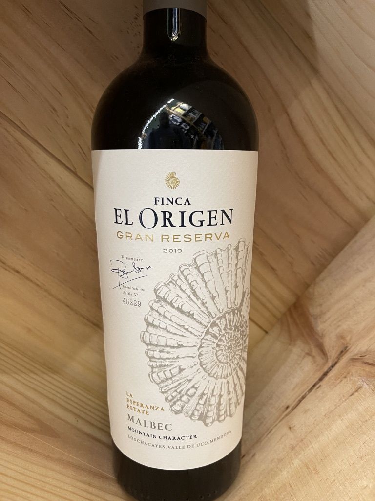 FINCA EL ORIGEN GRAN RESERVA MALBEC 2019 DECANTER 95- 750ML