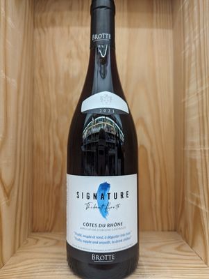 BROTTE SIGNATURE COTES DU RHONE ROUGE 2021