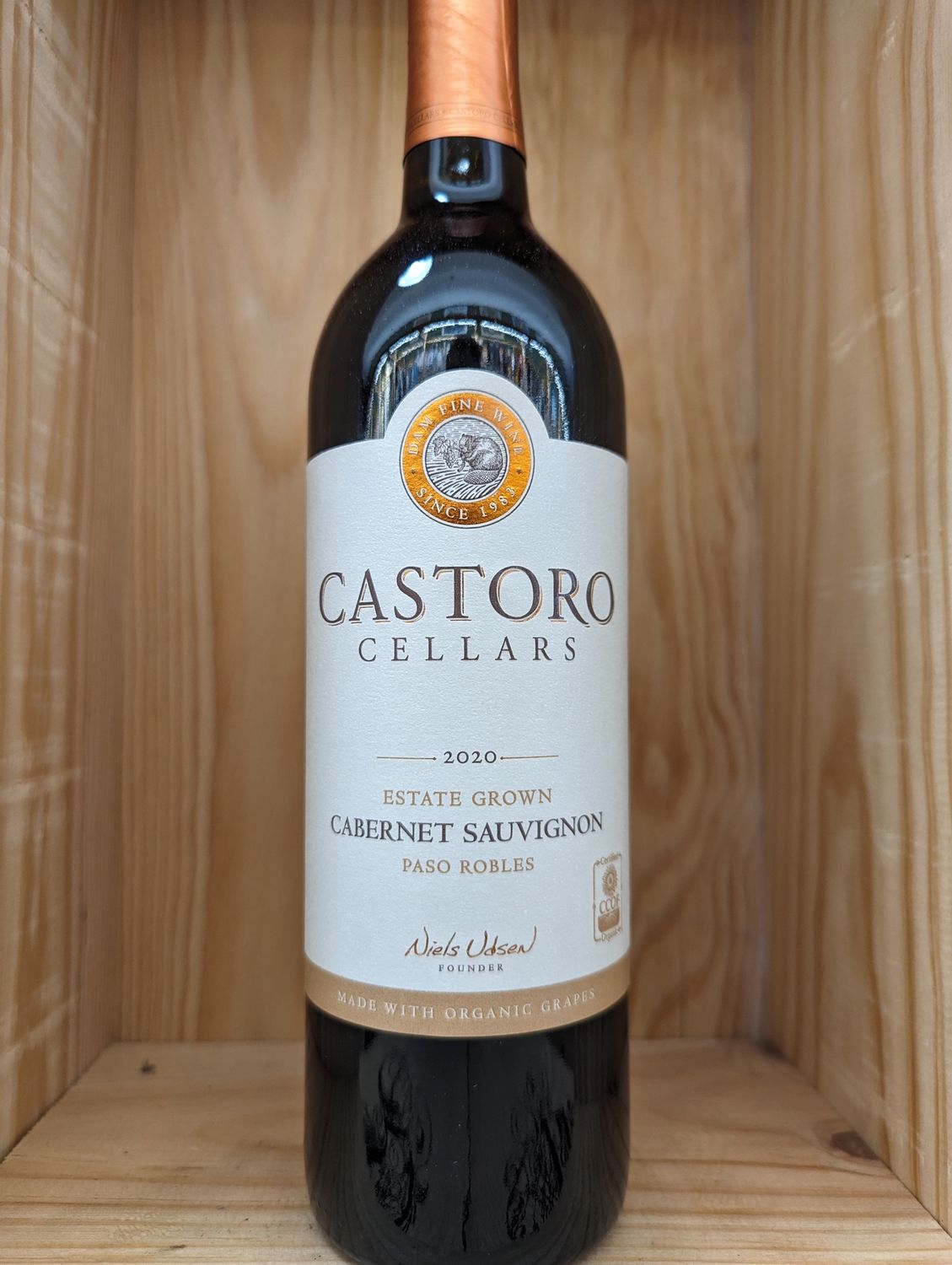 CASTORO CELLARS ESTATE CABERNET SAUVIGNON 2020