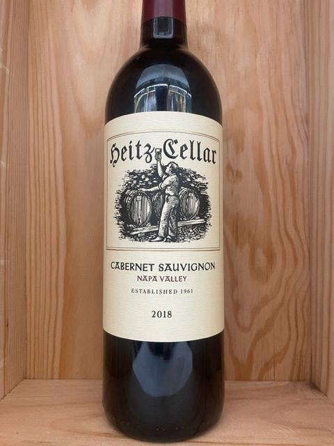 HEITZ CELLAR NAPA VALLEY CABERNET SAUVIGNON 2018  JAMES SUCKLING 94 REGULARLY $84.99 - 750ML
