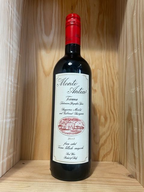 MONTE ANTICO  TOSCANA  2019 JAMES SUCKLING  91 POINTS