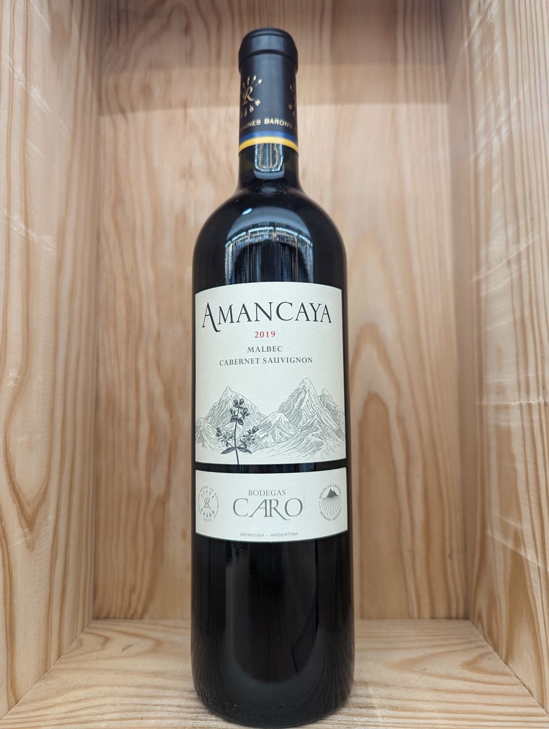 AMANCAYA MALBEC CABERNET SAUVIGNON 2019 MENDOZA JAMES SUCKLING 92 REGULARLY $21.99