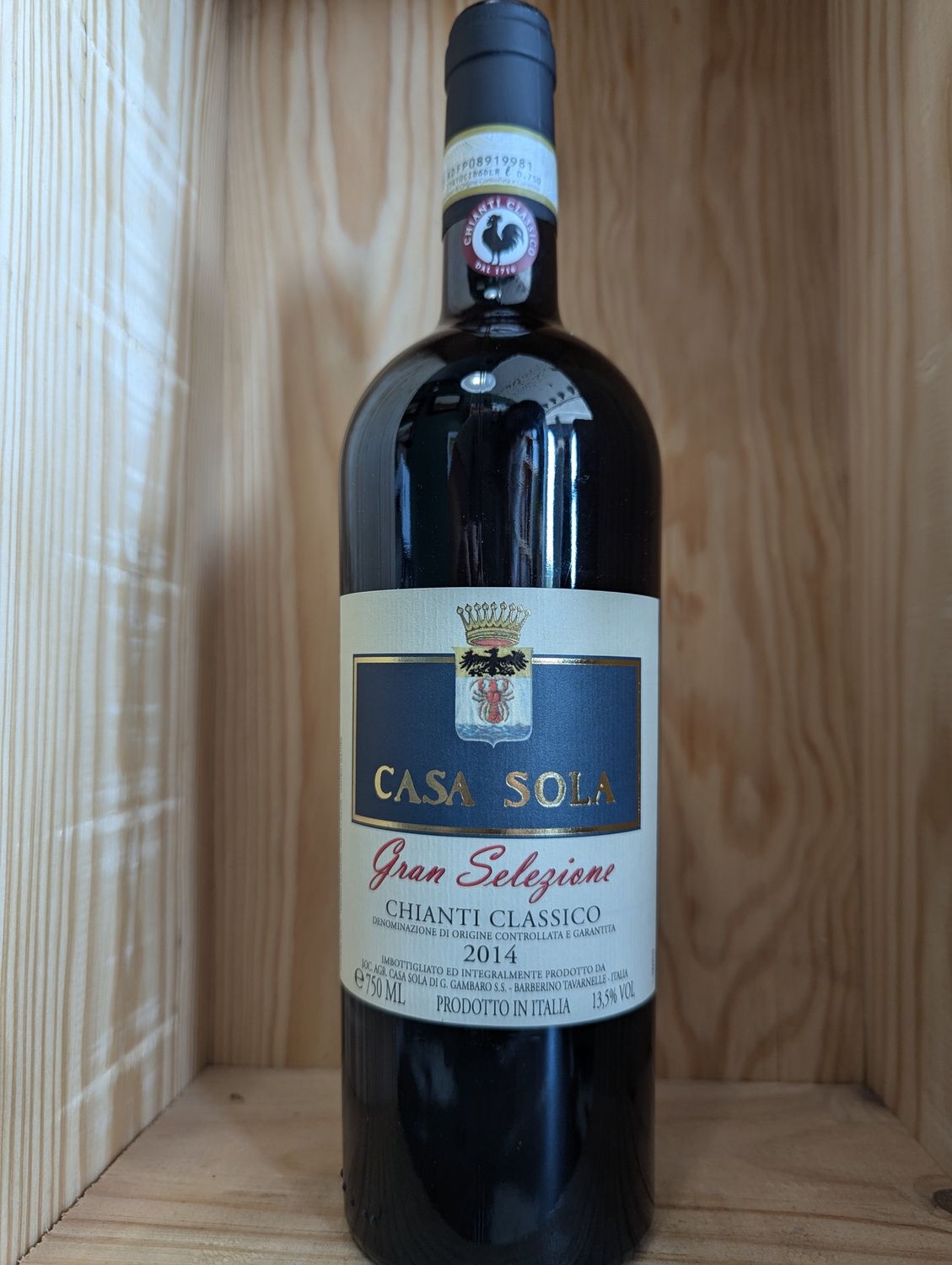 CASA SOLA GRAN SELEZIONE CHIANTI CLASSICO 2014