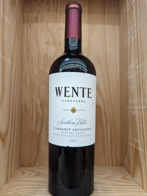 WENTE SOUTHERN HILLS CABERNET SAUVIGNON 2021 TASTING PANEL 92- 750ML