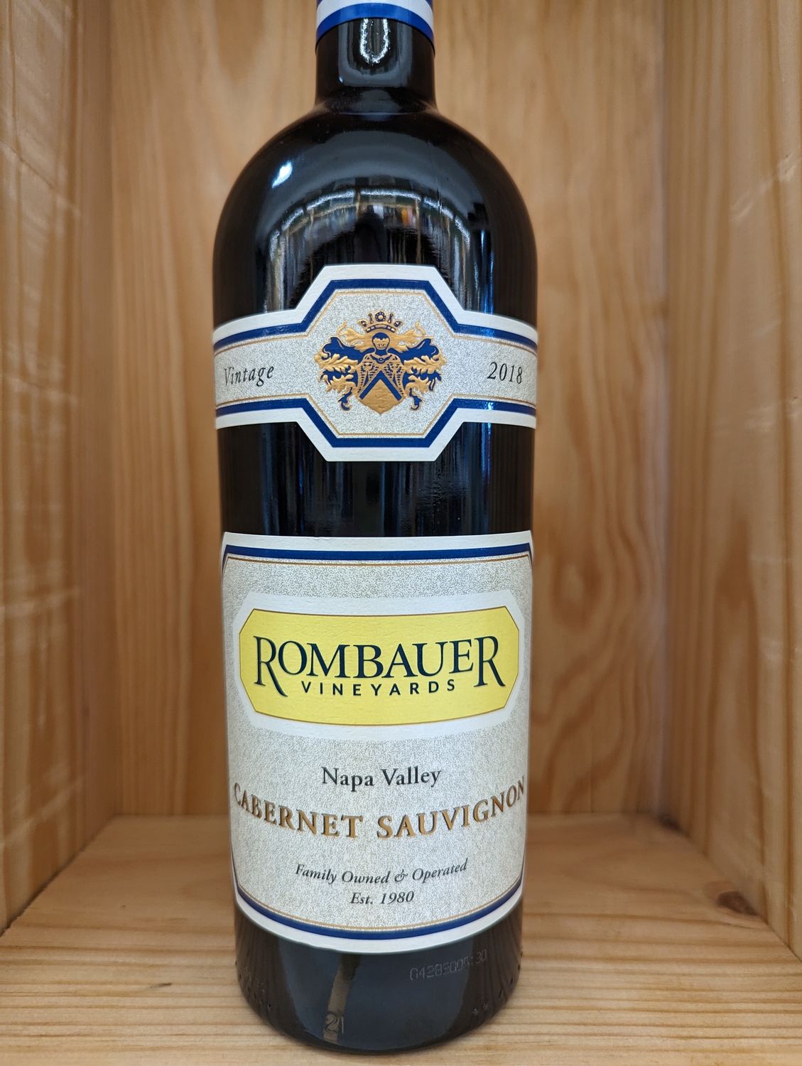ROMBAUER CABERNET SAUVIGNON 2018  - 750ML