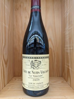LOUIS JADOT COTE DE NUITS-VILLAGES LE VAUCRAIN  2019 WINE ENTHUSIAST 92