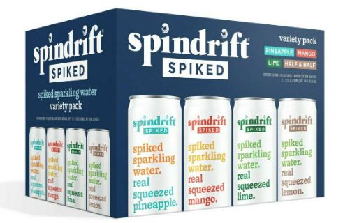 SPINDRIFT STAYCATION SPIKED SELTZER VARIETY 12PK CANS